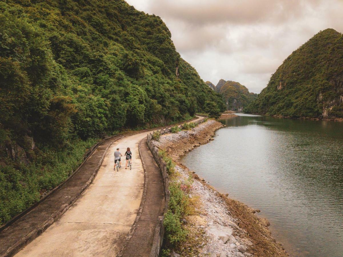 הלונג Heritage Line Ylang Cruise - Halong Bay & Lan Ha Bay מראה חיצוני תמונה