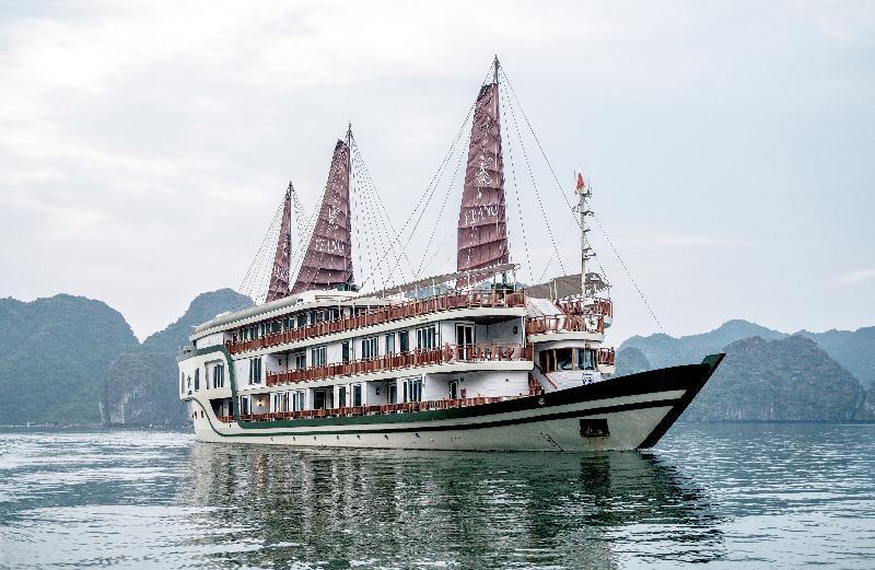 הלונג Heritage Line Ylang Cruise - Halong Bay & Lan Ha Bay מראה חיצוני תמונה