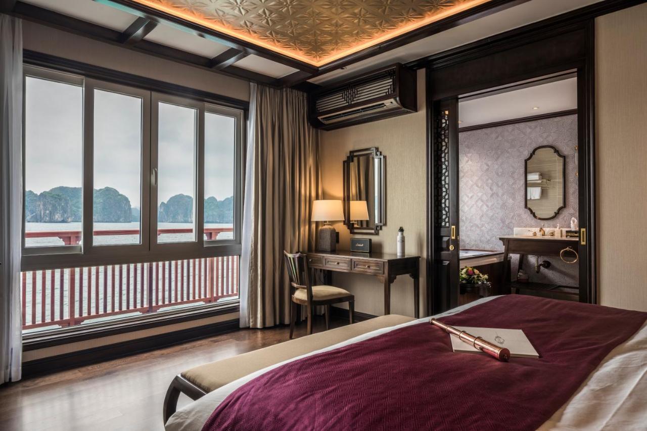 הלונג Heritage Line Ylang Cruise - Halong Bay & Lan Ha Bay מראה חיצוני תמונה