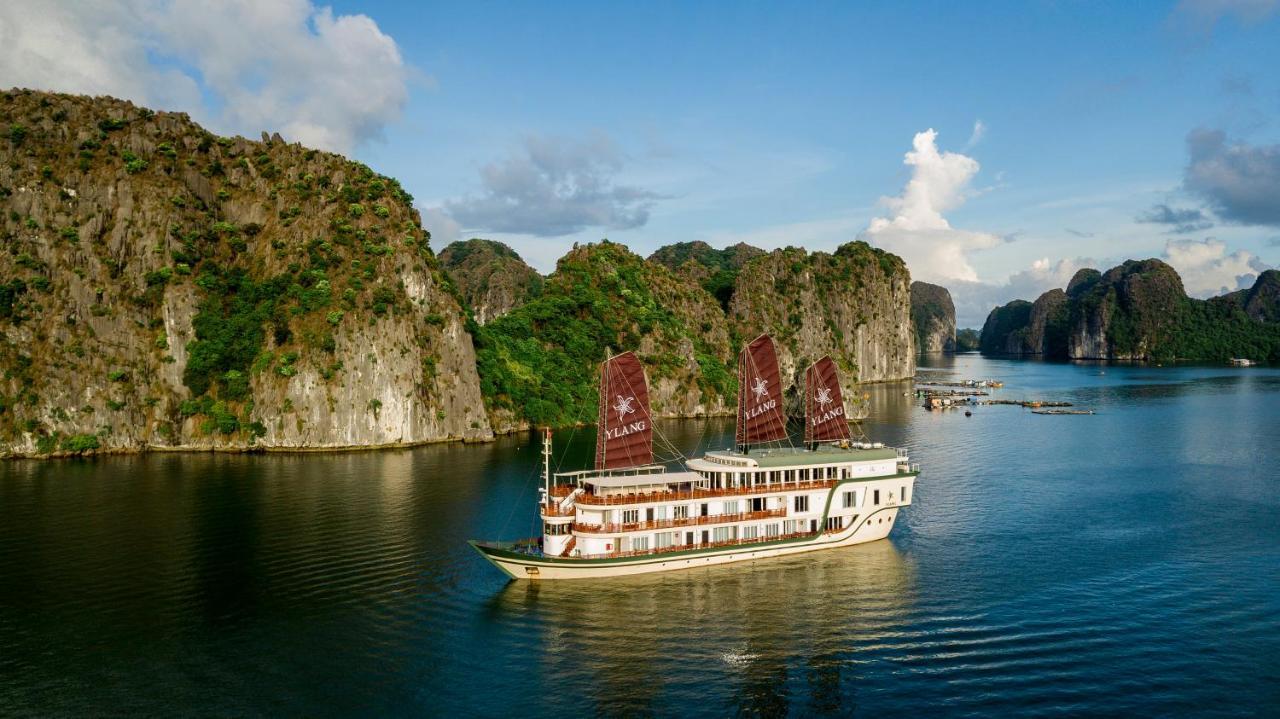 הלונג Heritage Line Ylang Cruise - Halong Bay & Lan Ha Bay מראה חיצוני תמונה
